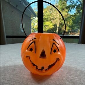 Vintage Blow Mold Pumpkin add some nostalgia to your fall decor
5” 1960’s